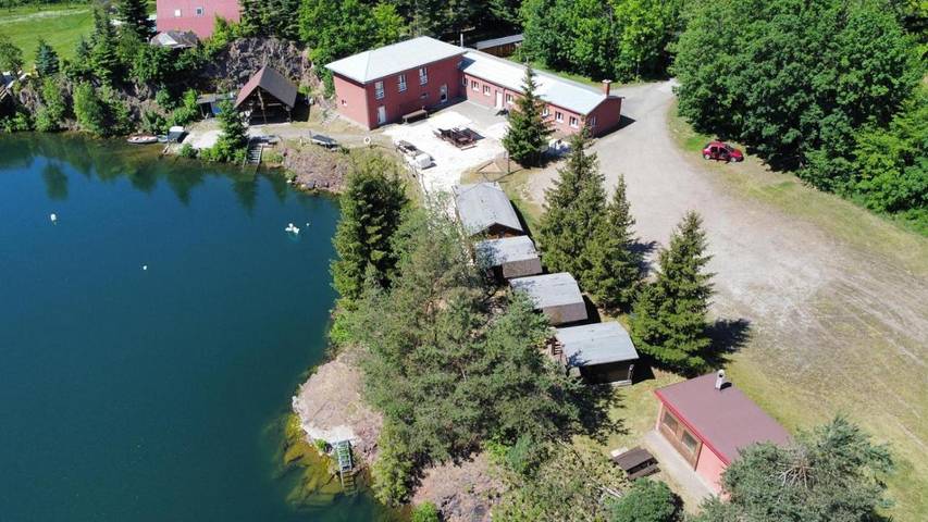 Camping für 4 Personen, mit Sauna und Garten sowie Seeblick und Ausblick in Tschechien - 3