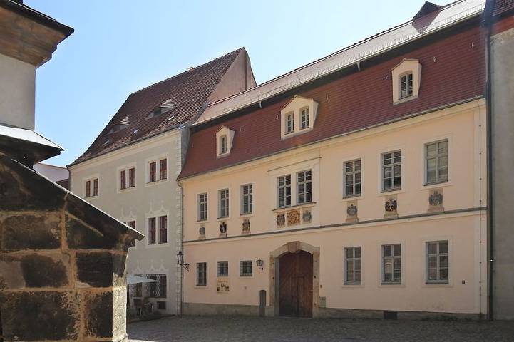 Ganze Wohnung, Altstadtblick vom Burgberg in Meißen, Meißen Region