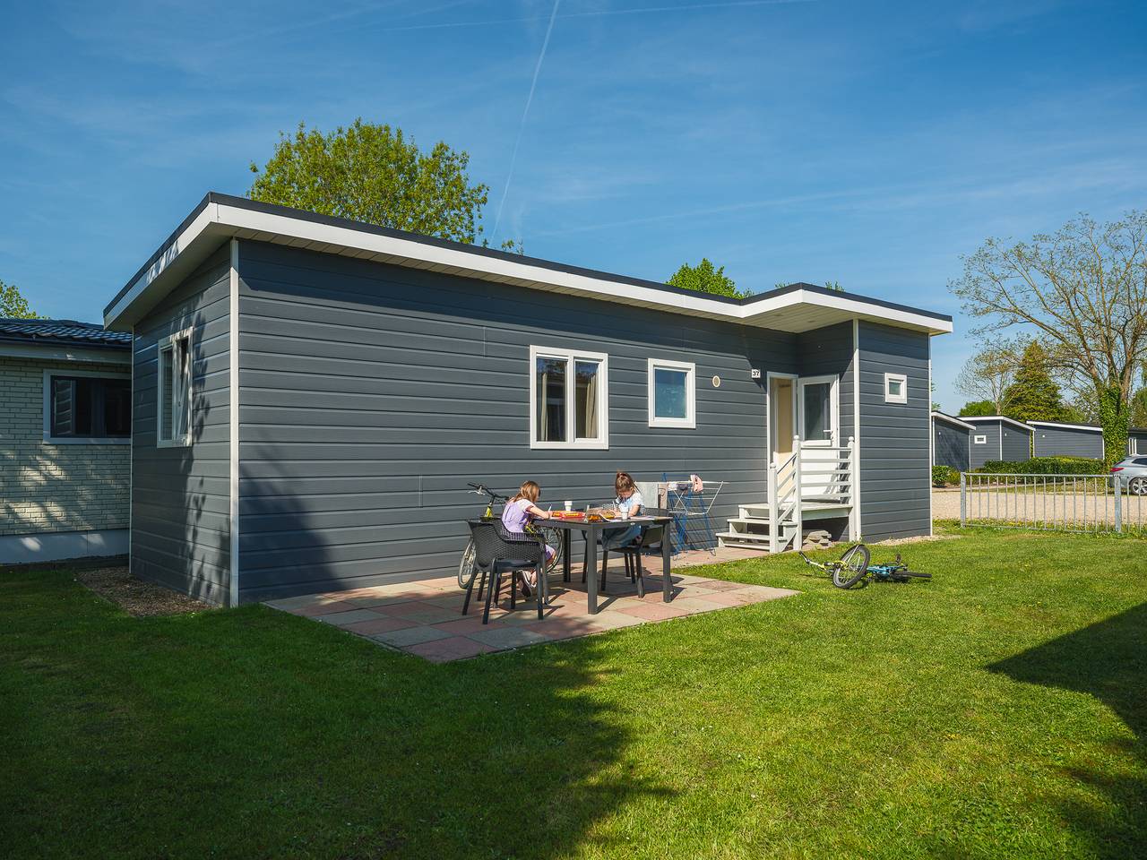 De Scherpenhof — Oeverland Chalet Komfort | 5 Personen in IJssel