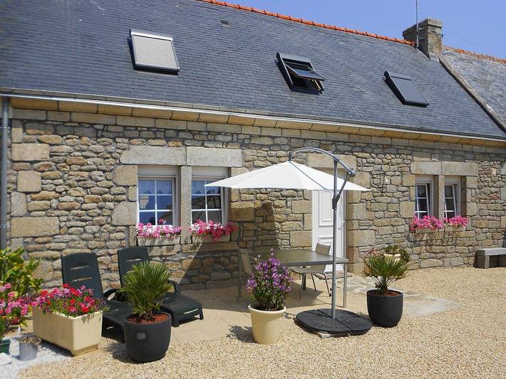 Gîte pour 4 personnes, avec terrasse et jardin à Plobannalec-Lesconil