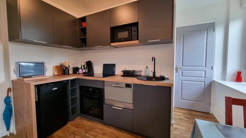 Appartement de vacances pour 2 personnes, avec jardin