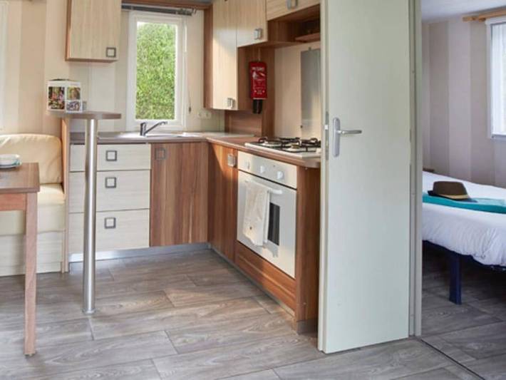 Mobil home pour 8 personnes, avec bassin pour enfant à Saint-Julien-des-Landes - 3