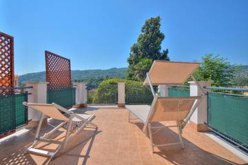 Chambre d’hôte pour 4 personnes, avec jardin et vue à Région de Rapallo