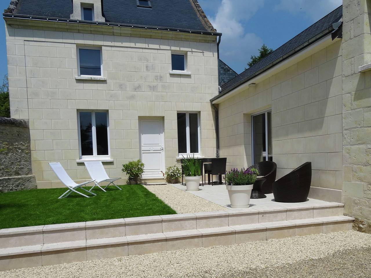 Ferienhaus in Beaumont bei Weinbergen in Beaumont-en-Véron, Loire-Tal