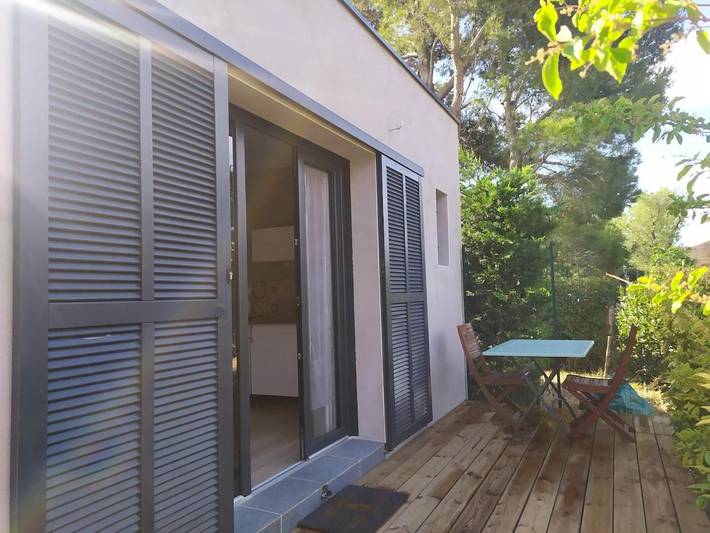 Gîte pour 2 personnes, avec terrasse ainsi que vue et jardin à Montredon-des-Corbières - 2