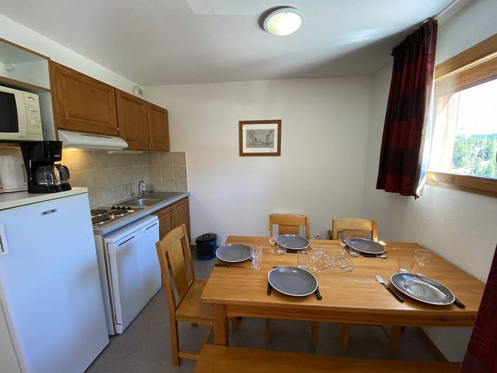 Ganze Wohnung, Apartment 100m von den Pisten für 6 Pers., Südbalkon in Saint-Étienne-en-Dévoluy, Le Dévoluy