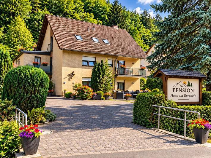 BnB für 2 Personen, mit Balkon und Terrasse sowie Garten und Ausblick in Hessen