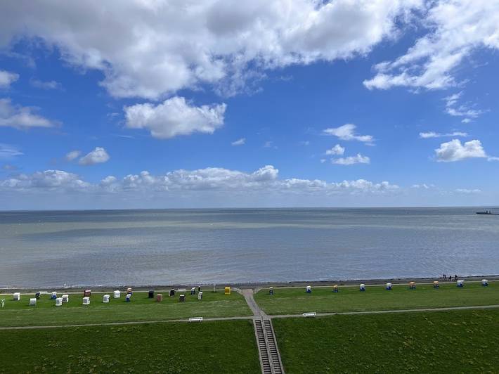 Ferienwohnung für 4 Personen, mit Meerblick und Balkon sowie Pool und Sauna in Cuxhaven (Stadt) - 4