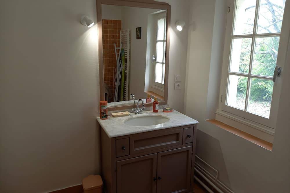 1st floor of a charming Xix house with private enclosed garden in Amboise, Tours region