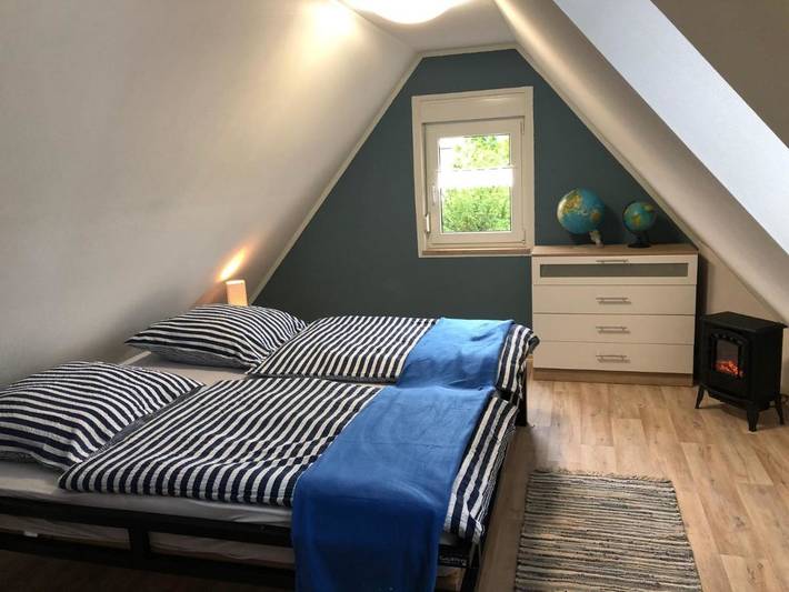 Ferienhaus für 4 Personen, mit Terrasse und Garten sowie Ausblick in Altmühlsee