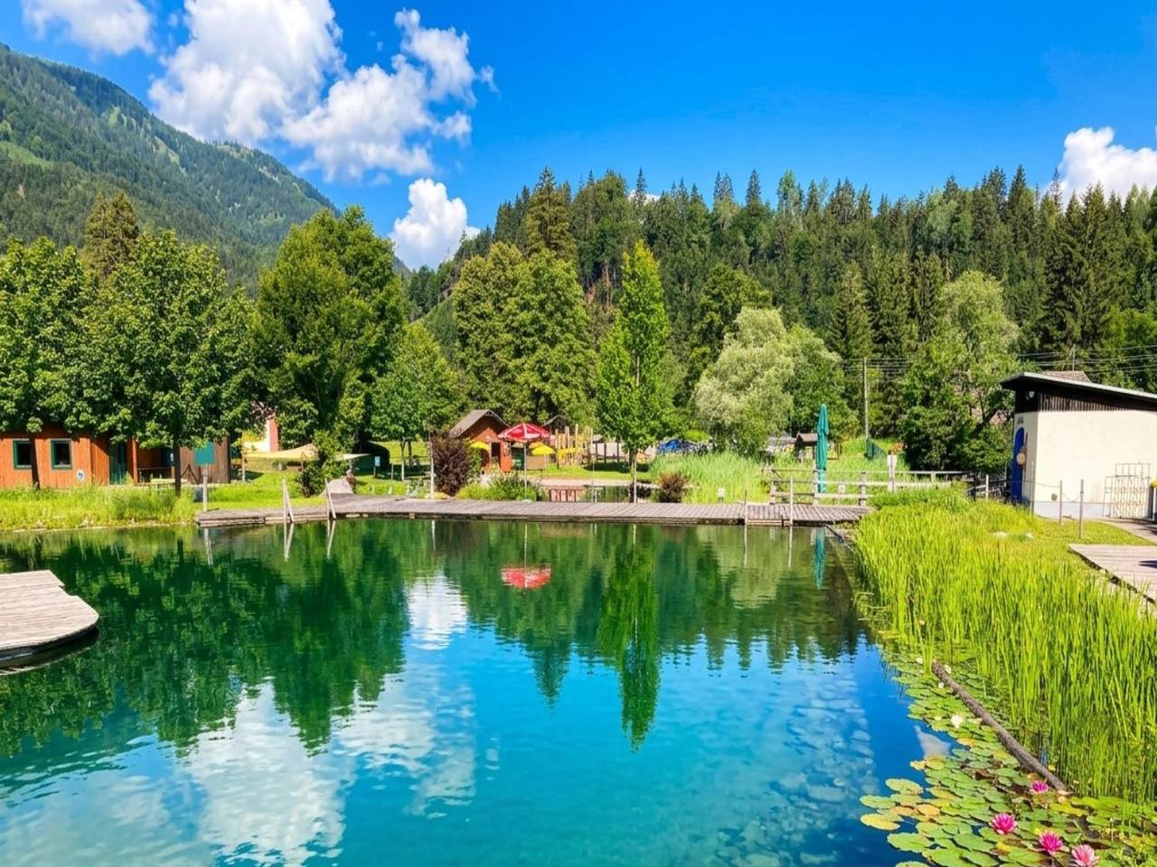 Schönes Ferienhaus zwischen Bergen und Seen in Gailtaler Alpen, Kötschach-Mauthen