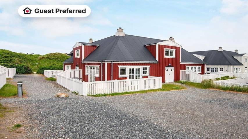 Ferienwohnung für 5 Personen, mit Terrasse und Sauna sowie Whirlpool in Søndervig