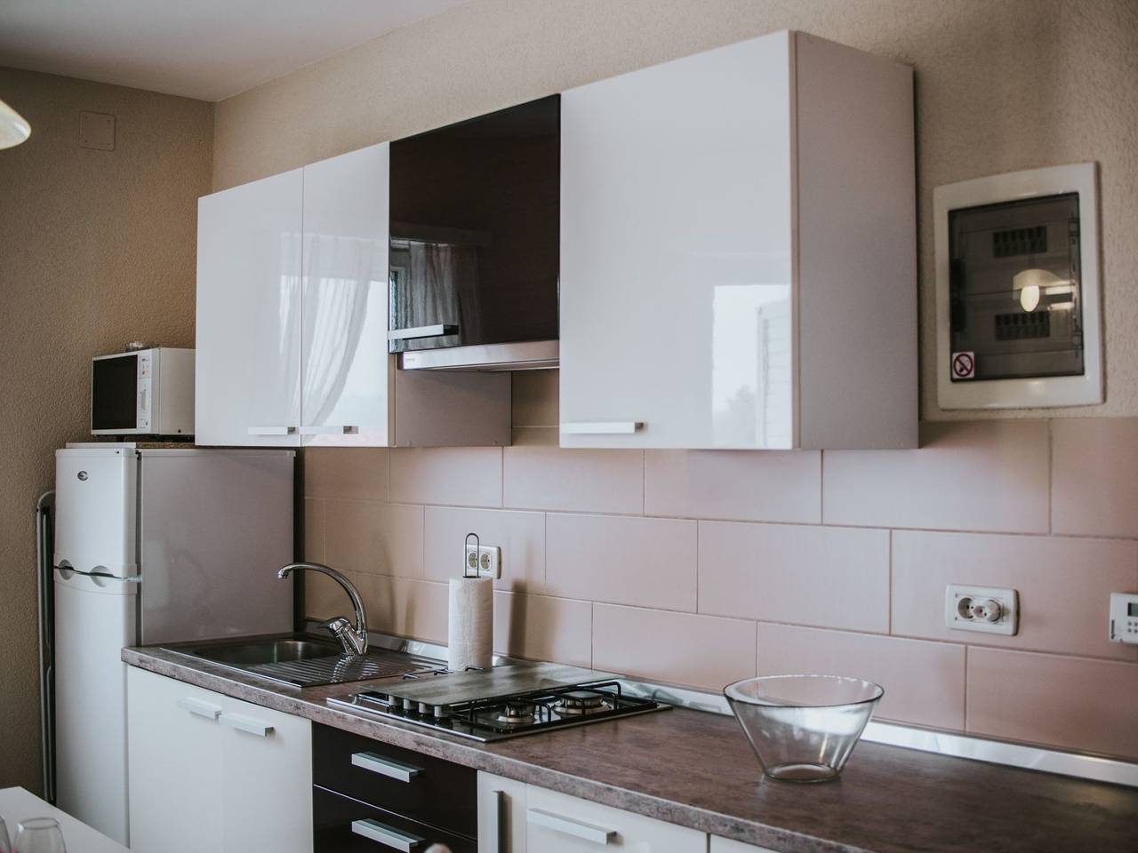 Ganze Wohnung, Niki mit Meerblick in Raša, Ostküste Istrien