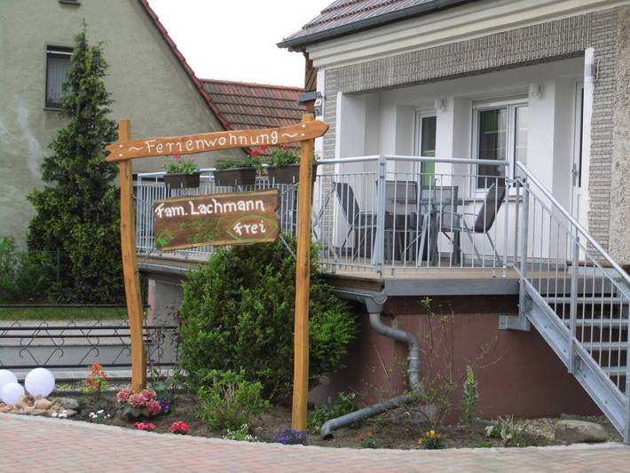 Ferienwohnung für 3 Personen, mit Terrasse und Garten
