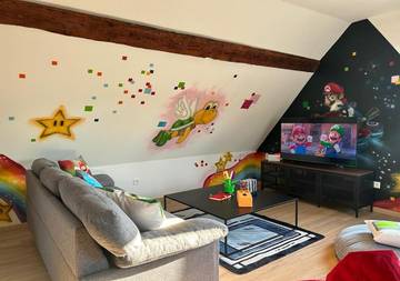 Gîte pour 4 personnes, avec jardin et vue à Muttersholtz