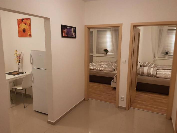 Gîte pour 4 personnes, avec Balcon à Brno