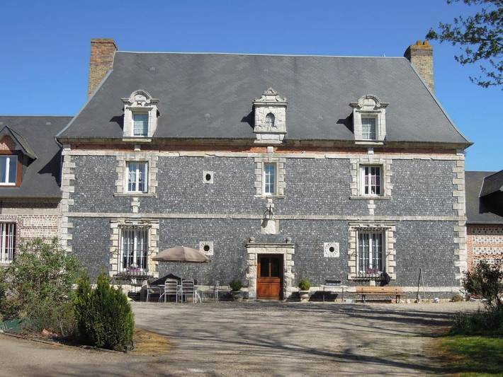 Maison de vacances pour 12 personnes, avec Terrasse ainsi que Jardin et Vue à Octeville-sur-Mer