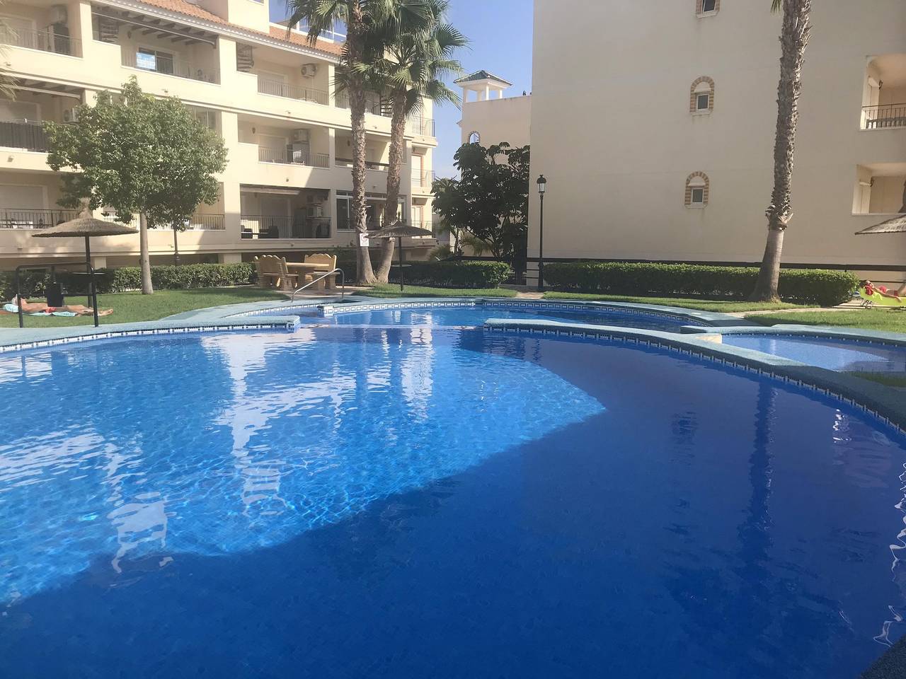 Entire apartment, Apartment Jardin D Alba 1st floor apartment with Pool, Terrace & Wi-Fi in Orihuela, Costa Blanca