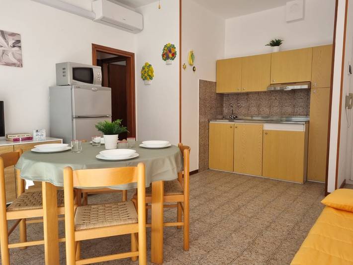 Apartamento vacacional entero, Apartamento de vacaciones para 5 personas con terraza in Lido di Pomposa, Provincia de Ferrara