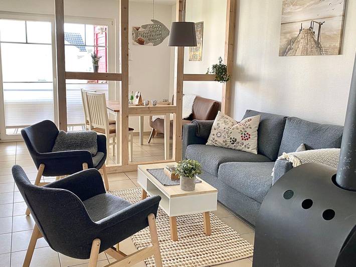 Bungalow für 4 Personen, mit Terrasse und Garten sowie Sauna