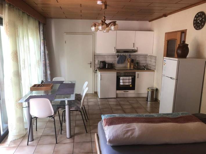 Appartement de vacances pour 5 personnes, avec vue et jardin