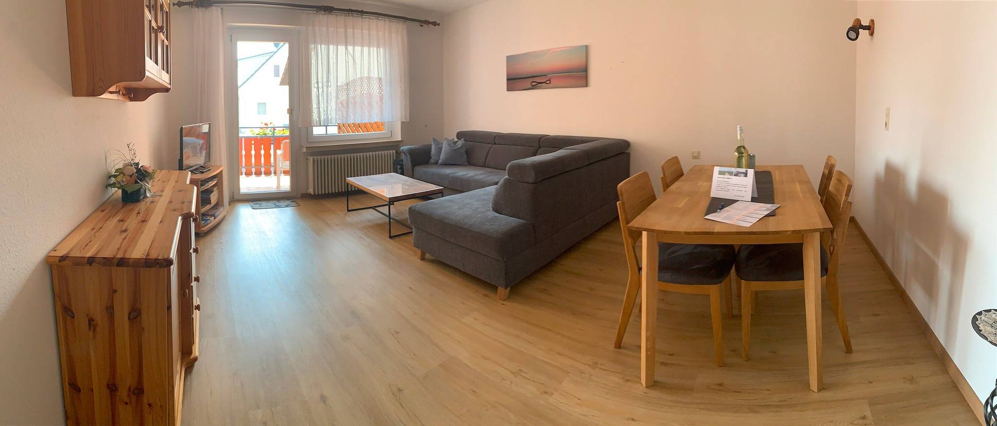Apartamento entero, Apartamento '1' con jardín privado, balcón y Wi-Fi in Hagnau am Bodensee, Region Bodensee-Oberschwaben