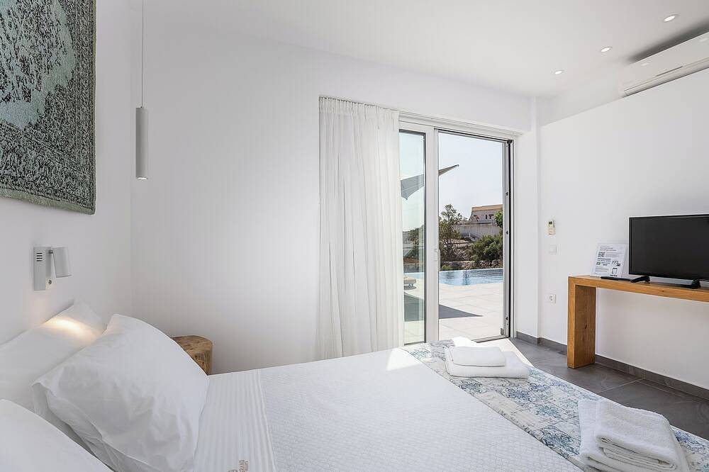 Panoramablick auf das Meer, absolute Privatsphäre, zu Fuß zum Strand und zu den Geschäften! in Bali (Kreta), Rethymno und Umgebung