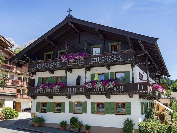 B&B für 3 Personen, mit Balkon und Garten in Kaisergebirge