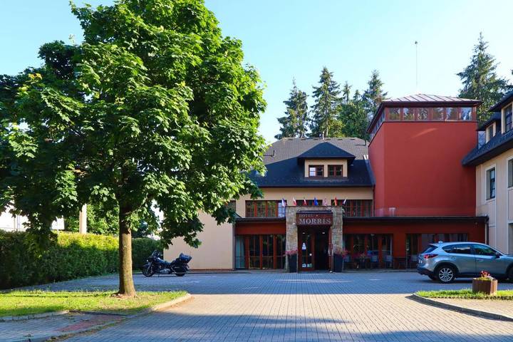 Hotel für 2 Personen, mit Terrasse und Whirlpool sowie Garten und Sauna in Marienbad