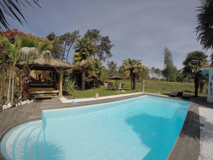 Maison d’hôte pour 2 personnes, avec piscine ainsi que jacuzzi et jardin à Gujan-Mestras - 3