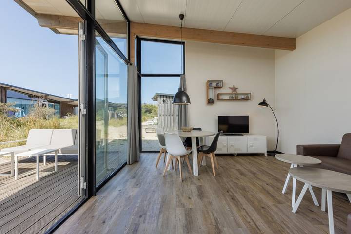 Chalet für 4 Personen, mit Terrasse und Balkon/Terrasse in Nordholland - 2