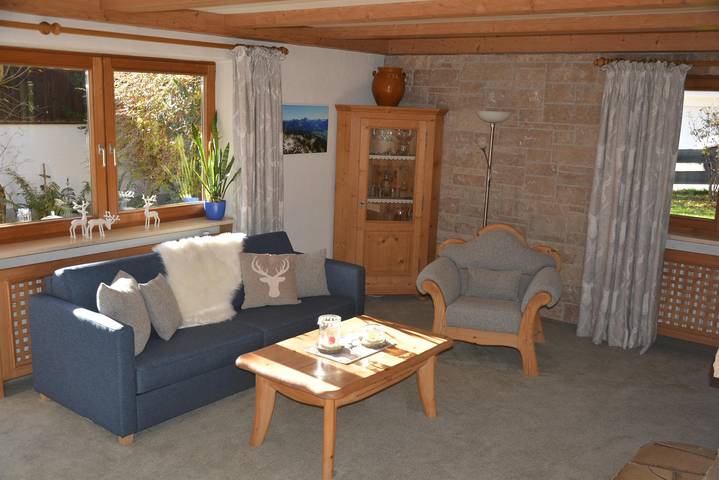 Ferienwohnung für 2 Personen, mit Terrasse und Garten sowie Sauna in Ofterschwang - 4