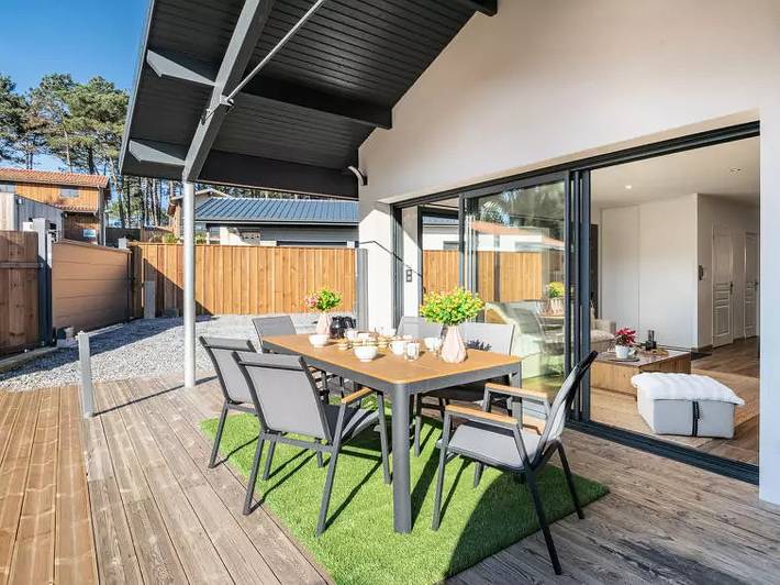 Villa voor 4 personen, met terras in Mimizan