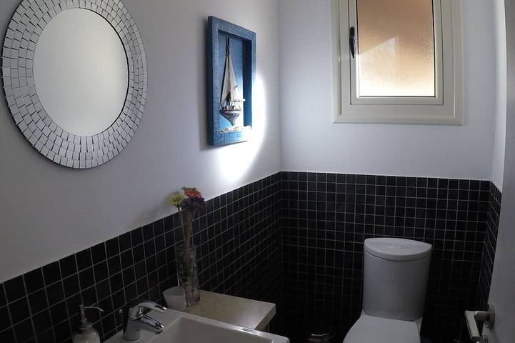 Near the beach villa at Faros beach, communal pool in Larnaca District