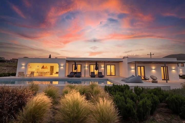 Villa für 6 Personen, mit Garten und Terrasse in Aliki
