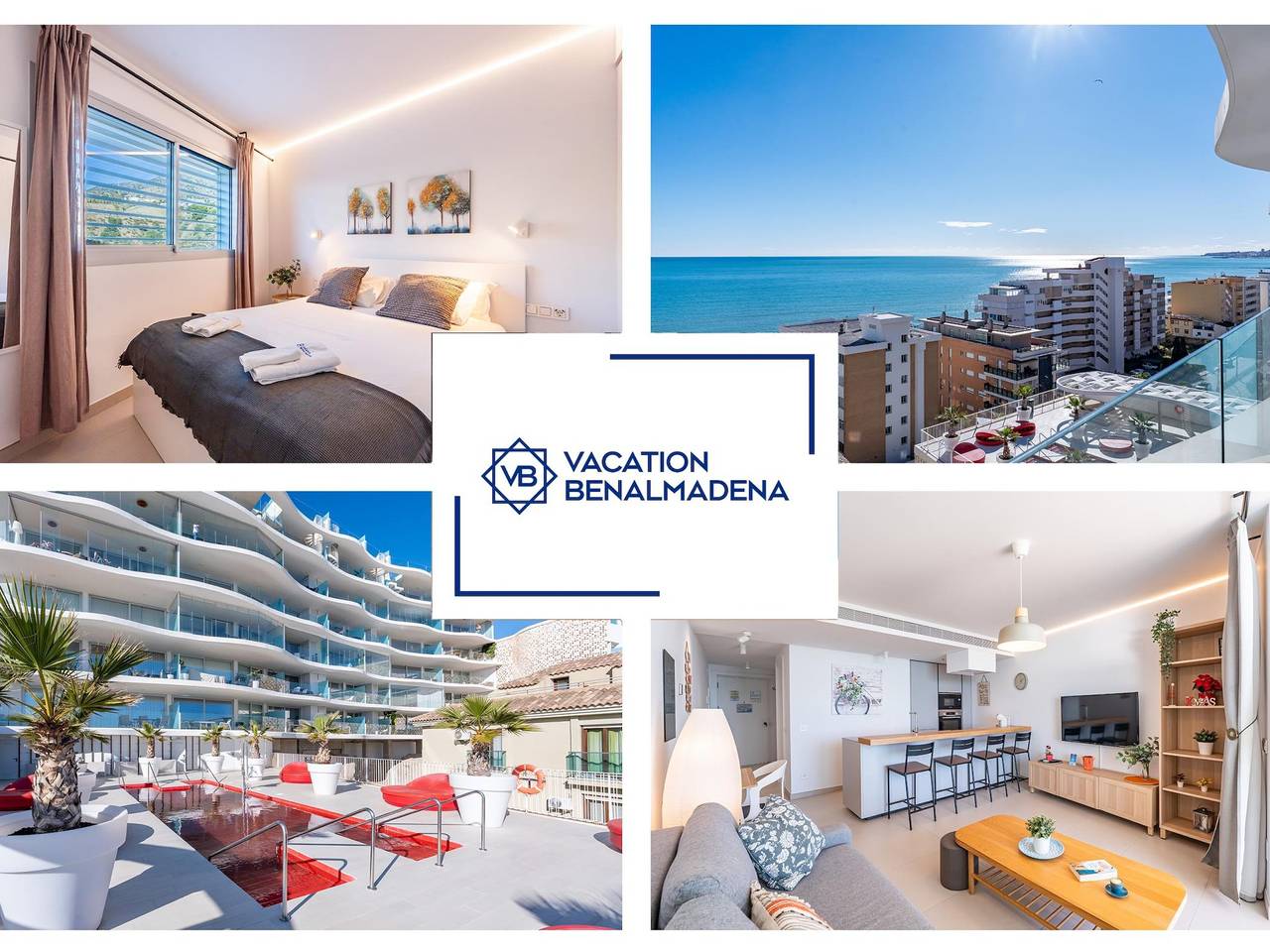 Apartamento vacacional entero, Vb Alowave 1Hab Frente al mar in Fuengirola, Costa del Sol