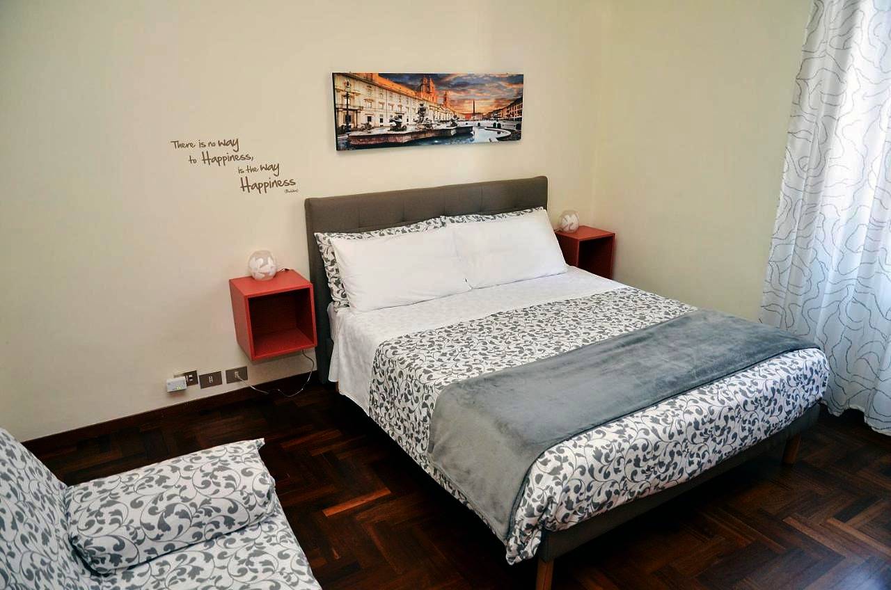 Double Room with Shared Bathroom in Trastevere, Roma