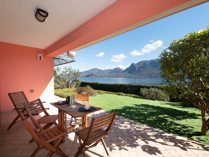 Ferienwohnung für 5 Personen, mit Garten und Terrasse sowie Seeblick in Lago Maggiore (Piemont) - 3