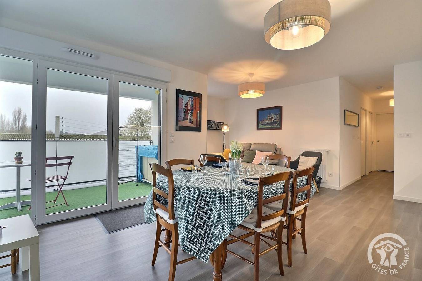 Gîte voor 4 personen met balkon in Saint-Malo, Saint-Malo en omgeing