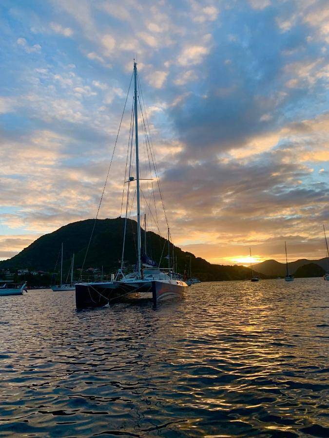 Bateau pour 2 personnes, avec terrasse et vue en Guadeloupe - 3