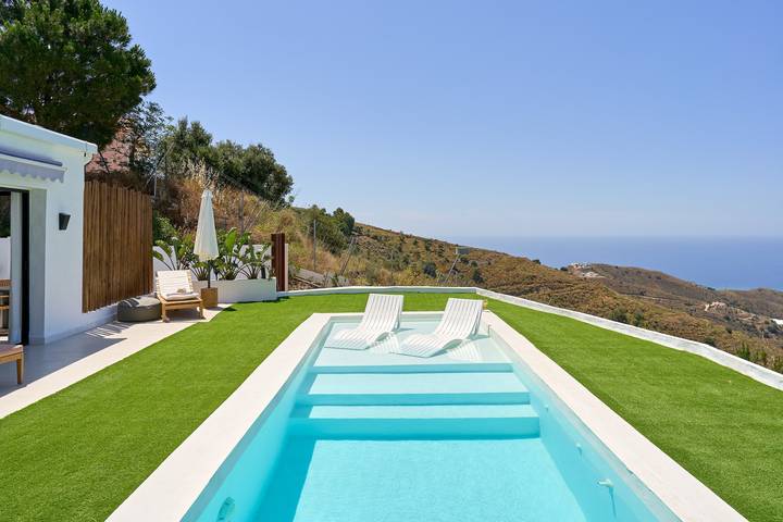 Villa pour 2 personnes, avec Vue sur le lac à Torrox