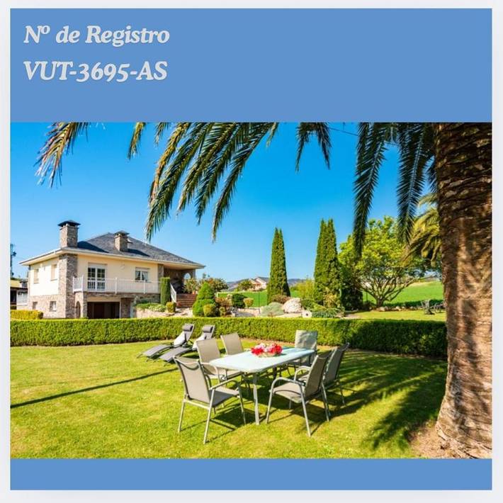 Casa rural para 4 personas, con jardín y vistas, Se admiten mascotas en Eo-Navia - 2