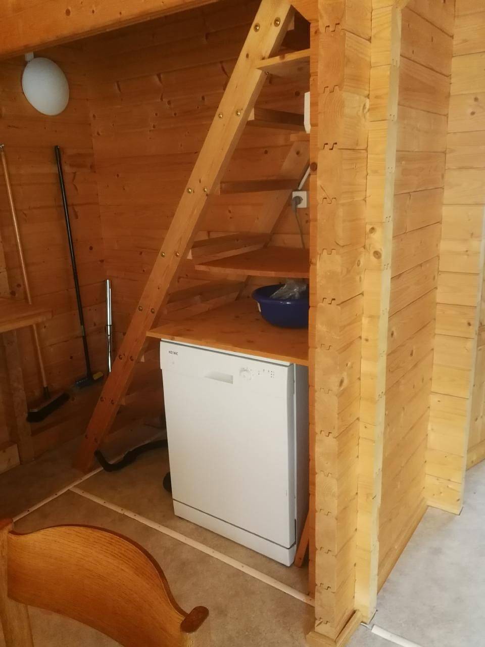 Chalet/ Blockhaus auf Camping in Oberwil im Simmental, Berner Oberland