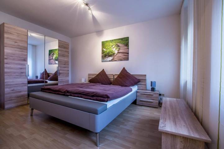 Gîte pour 3 personnes, avec vue et jardin dans Morsdorf