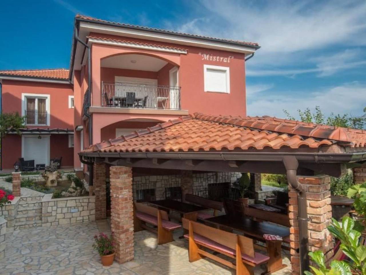 Ganze Wohnung, Apartmani Mistral A in Lopar, Rab