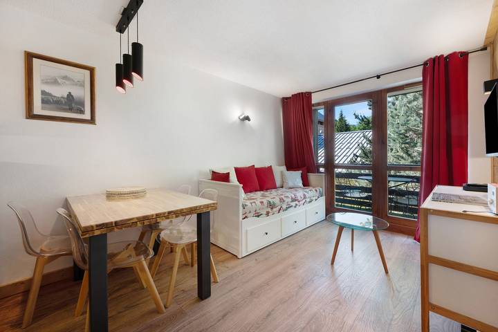 Maison de vacances 'Appart Lagrange Cosy Ski aux pieds' avec vue montagne, balcon et Wi-Fi in Valloire, Région de Saint-Jean-de-Maurienne