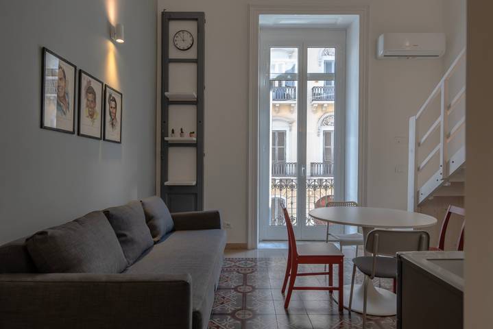 Appartement de vacances pour 2 personnes, avec Balcon/Terrasse à Taranto