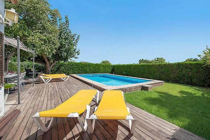 Luxus-finca für 6 Personen, mit Terrasse und Garten sowie Pool in Las Palmeras - 4