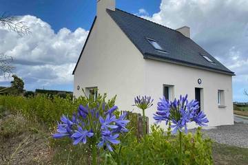 Gîte pour 8 personnes, avec terrasse et jardin à Île de Batz