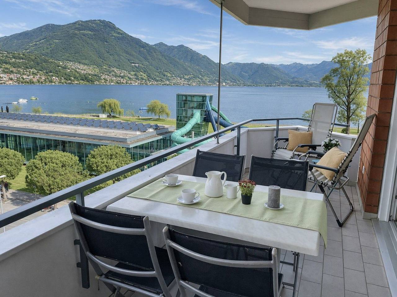 Appartamento intero, Al Lido in Locarno, Alpi Ticinesi e del Verbano
